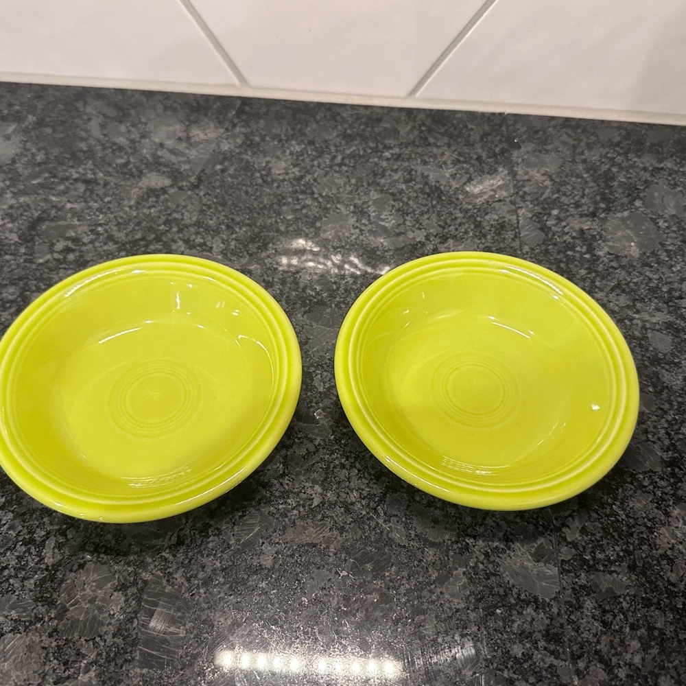 Fiestaware Lemongrass Fruit Bowls